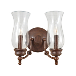 Бра с 2-мя стеклянными плафонами с пузырьками Feiss варинант исполнения - 1 | Loft Concept в Ульяновске