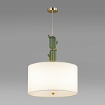 Подвесной светильник с декором в виде кактуса из керамики Opuntia D45 см варинант исполнения - 4 | Loft Concept в Ульяновске