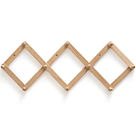 Настенная деревянная раздвижная вешалка Larson Wood Hanger варинант исполнения - 2 | Loft Concept в Ульяновске