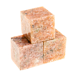 Камни для охлаждения виски из розового мрамора Natural Stone Cube варинант исполнения - 1 | Loft Concept в Ульяновске