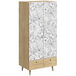 Шкаф с принтом Cotton варинант исполнения - 1 | Loft Concept в Ульяновске