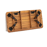 Двухместный диван из акации без подлоконтиков Amra варинант исполнения - 4 | Loft Concept в Ульяновске