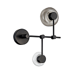 Бра с 2-мя плафонами разного диаметра и цвета Polyhedron варинант исполнения - 2 | Loft Concept в Ульяновске