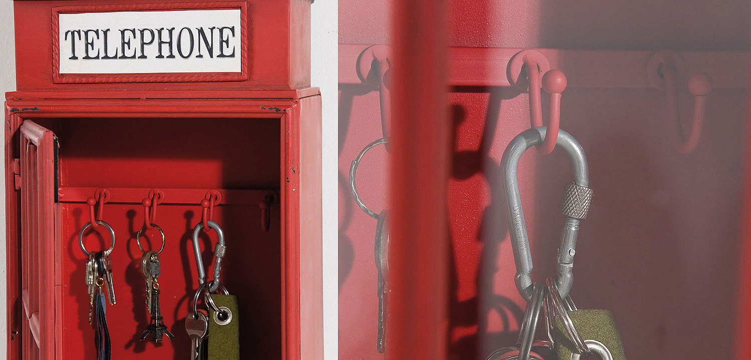 Ключница Red Telephone Box - Loft-Concept в Ульяновске