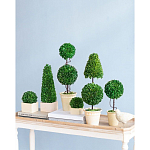 Декоративный искусственное растение Single boxwood варинант исполнения - 10 | Loft Concept в Ульяновске