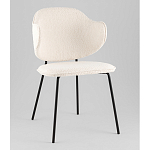 Стул Bellamy букле молочный варинант исполнения - 1 | Loft Concept в Ульяновске