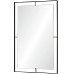 Зеркало прямоугольное в черной раме Gwendelyn варинант исполнения - 1 | Loft Concept в Ульяновске