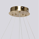 Люстра подвесная с двумя пересекающимися белыми светодиоидными кольцами Luke Lampco Tracer Lamp варинант исполнения - 9 | Loft Concept в Ульяновске