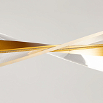 Люстра линейная с изогнутым плафоном Wave Line варинант исполнения - 8 | Loft Concept в Ульяновске