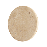 Бра с круглым плафоном из травертина Shaw Marble Lighting варинант исполнения - 1 | Loft Concept в Ульяновске