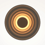 Бра круглое Soft Halo серый варинант исполнения - 2 | Loft Concept в Ульяновске