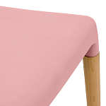 Пластиковый стул на ножках из массива бука Ferret Pink варинант исполнения - 7 | Loft Concept в Ульяновске