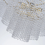 Люстра многоярусная с каскадами кристаллов Crystal Rains варинант исполнения - 7 | Loft Concept в Ульяновске