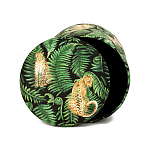 Пуф Leopards in the ferns варинант исполнения - 3 | Loft Concept в Ульяновске