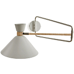 Бра на шарнире Davy Rattan Wall Lamp варинант исполнения - 5 | Loft Concept в Ульяновске