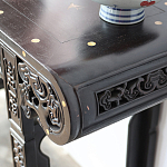 Черная резная консоль в Китайском стиле из массива Black Dragon Console варинант исполнения - 4 | Loft Concept в Ульяновске