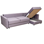 Диван трехместный раскладной Giorgio Sofa серый варинант исполнения - 3 | Loft Concept в Ульяновске