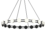 Люстра кольцевая с круглыми светодиодными источниками света Maxine Light варинант исполнения - 2 | Loft Concept в Ульяновске