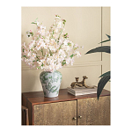 Ваза с зелеными цветочными и птичьими мотивами Vase Inspired by Nature варинант исполнения - 4 | Loft Concept в Ульяновске