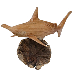 Статуэтка из дерева рыба-молот Animals of the World варинант исполнения - 3 | Loft Concept в Ульяновске