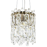 Подвесной светильник с хрустальными подвесками Roul Crystal Round Hanging Lamp варинант исполнения - 1 | Loft Concept в Ульяновске