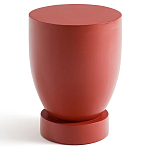 Приставной столик из массива манго Tom-tom Red варинант исполнения - 1 | Loft Concept в Ульяновске