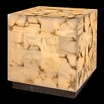 Торшер прямоугольный из натурального камня Calcite Geometry варинант исполнения - 1 | Loft Concept в Ульяновске