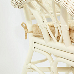 Комплект обеденный из ротанга Eloise grand white варинант исполнения - 9 | Loft Concept в Ульяновске