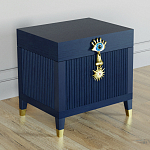 Сундук Eye Elsa Dreams Blue варинант исполнения - 1 | Loft Concept в Ульяновске
