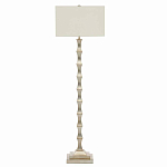 Торшер с фактурным каркасом и прямоугольным тканевым абажуром Shiye and Simplicity варинант исполнения - 1 | Loft Concept в Ульяновске