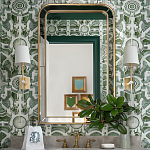 Зеркало в золотой раме Arched Mirror варинант исполнения - 3 | Loft Concept в Ульяновске