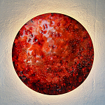 Светильник настенный «Красная Планета» варинант исполнения - 2 | Loft Concept в Ульяновске