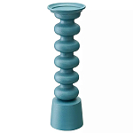 Подсвечник фигурный голубой Bright Accent 33 см варинант исполнения - 1 | Loft Concept в Ульяновске