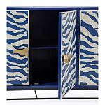 Буфет в гостиную с инкрустацией Bone Inlay Deco Sideboard - Orleans ZEBRA варинант исполнения - 2 | Loft Concept в Ульяновске