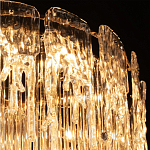 Бра с эффектом стекающего стекла и прозрачными трубками Textured Glass варинант исполнения - 7 | Loft Concept в Ульяновске