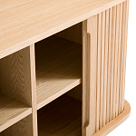 Длинный низкий буфет с 2-мя раздвижными дверцами Toinette Light Cupboard варинант исполнения - 5 | Loft Concept в Ульяновске