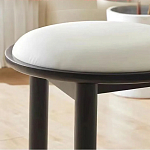 Дизайнерский стул из массива дерева с круглой спинкой Infinitude варинант исполнения - 2 | Loft Concept в Ульяновске