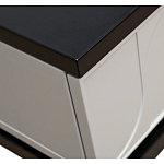 Тумбочка прикроватная с ящиком черно-серого цвета Noble Nightstand варинант исполнения - 5 | Loft Concept в Ульяновске