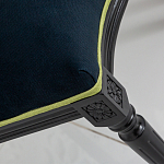 Стул чёрный из натурального бука с изображением птица в саду Blooming Magnolias варинант исполнения - 4 | Loft Concept в Ульяновске