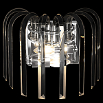 Бра цвета никель с изогнутыми хрустальными элементами Radiant Ribbons варинант исполнения - 3 | Loft Concept в Ульяновске