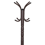 Вешалка напольная коричневая с 4-мя металлическими крючками Noble Branches варинант исполнения - 2 | Loft Concept в Ульяновске