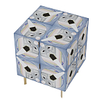 Тумба Short Mask Grey варинант исполнения - 3 | Loft Concept в Ульяновске