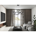 Люстра подвесная светодиодная в виде волнообразной ленты Ribbon Vortex варинант исполнения - 13 | Loft Concept в Ульяновске