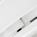 Потолочный светильник с двухслойным белым текстильным абажуром Hinkley варинант исполнения - 12 | Loft Concept в Ульяновске