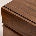 ТВ-тумба с узором из шпона на фасаде Sahara варинант исполнения - 5 | Loft Concept в Ульяновске