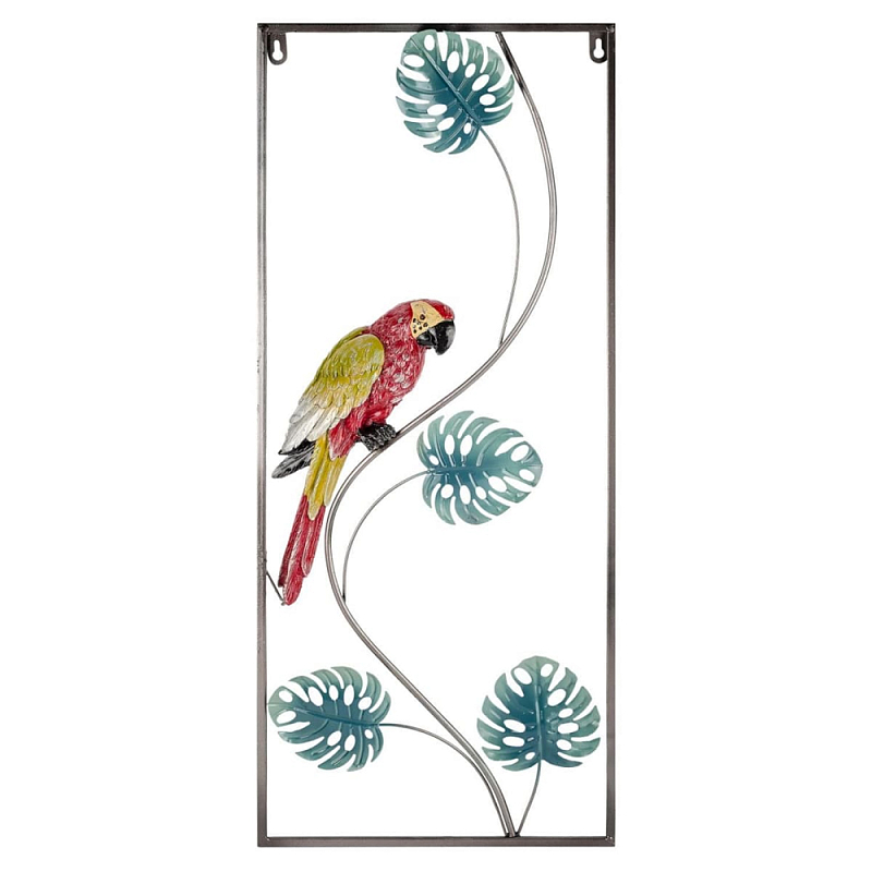 Аксессуар настенный из металла Blank Space Parrot Мульти в Ульяновске | Loft Concept 