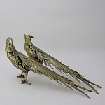 Статуэтка бронзовая пара Фазаны Bronze Birds варинант исполнения - 2 | Loft Concept в Ульяновске