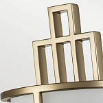 Бра с геометрическим каркасом и матовым белым цилиндрическим плафоном Feiss варинант исполнения - 5 | Loft Concept в Ульяновске