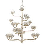 Люстра в виде растения Silver Flower Glade варинант исполнения - 2 | Loft Concept в Ульяновске