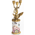 Фарфоровый подсвечник Лебедь с ангелом Asse варинант исполнения - 4 | Loft Concept в Ульяновске